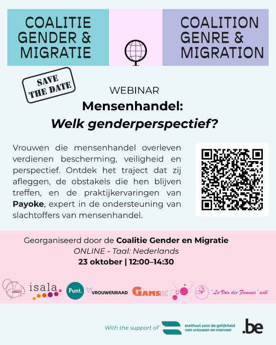 Webinar Mensenhandel: welk genderperspectief?