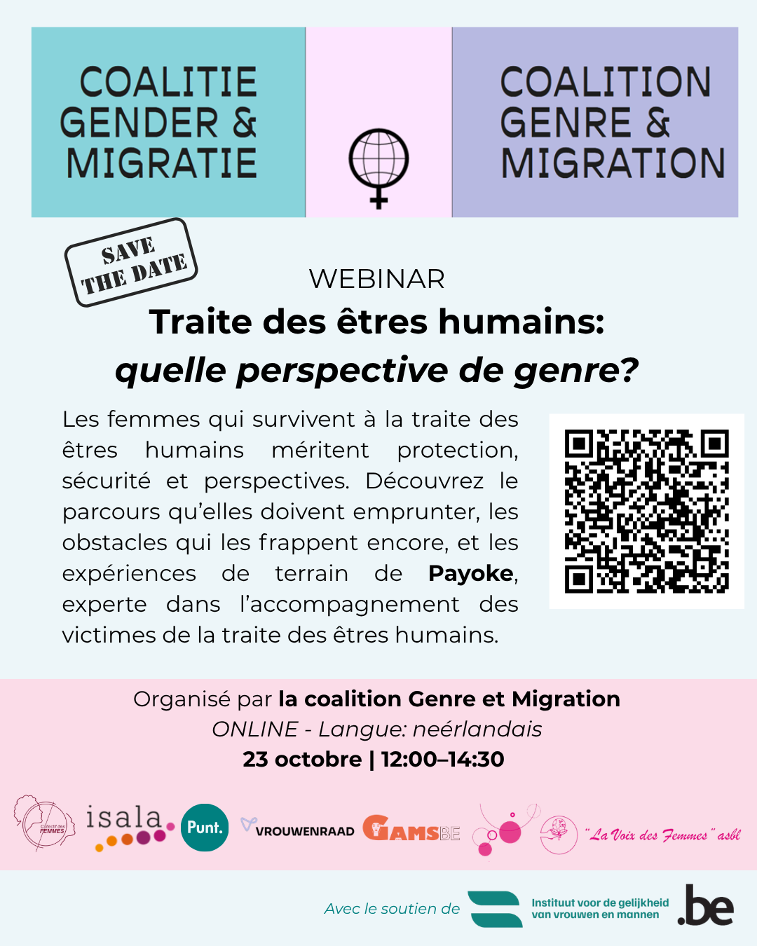 Webinaire Traite des êtres humains : quelle perspective de genre ?
